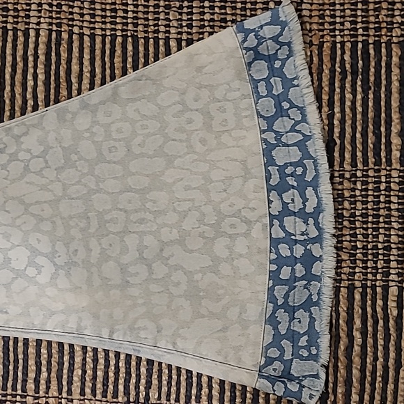 ONE TEASPOON ZIGGY FLARE LEOPARD ANIMAL PRINT JEANS - Picture 4 of 10